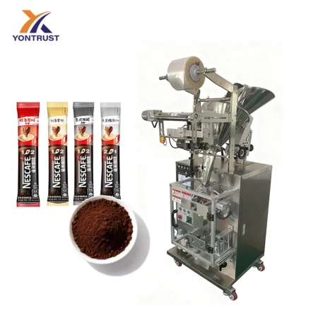 Back sealing powder packaging machine