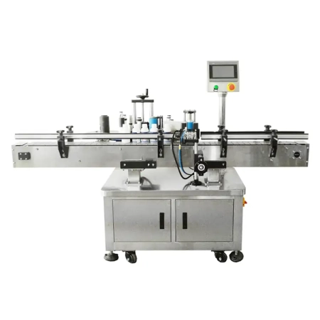 Round bottle labeling machine